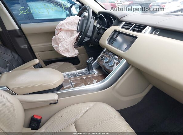 SALWR2PF8GA657583 2016 LAND ROVER RANGE ROVER SPORT Black Vista interior delantera
