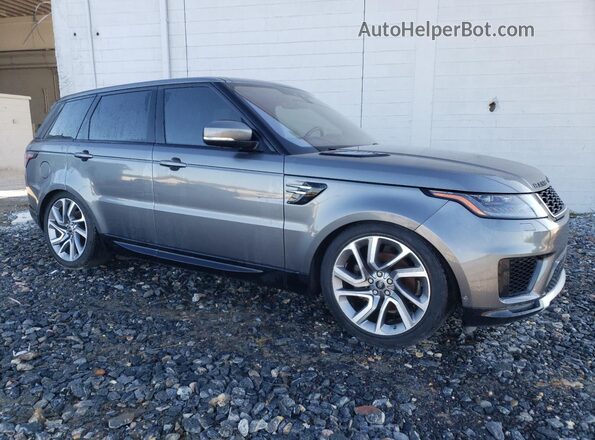 SALWR2RK9KA840316 2019 LAND ROVER RANGE Gray Передня права чверть