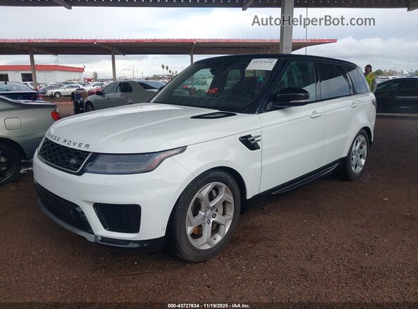 SALWR2RV0KA842451 2019 LAND ROVER RANGE ROVER SPORT Белый Передняя левая четверть