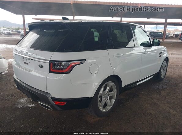 SALWR2RV0KA842451 2019 LAND ROVER RANGE ROVER SPORT Белый Задняя правая четверть
