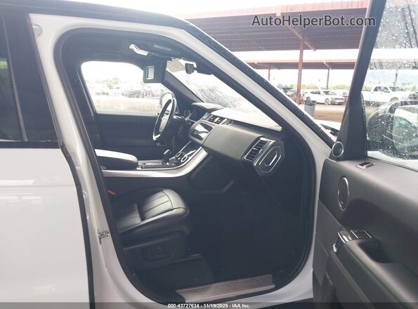 SALWR2RV0KA842451 2019 LAND ROVER RANGE ROVER SPORT Белый Вид салона спереди