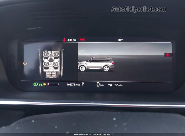 SALWR2RV2JA197459 2018 LAND ROVER RANGE ROVER SPORT Black Vista de los asientos traseros