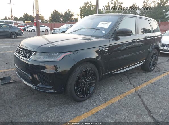 SALWR2RV2JA197459 2018 LAND ROVER RANGE ROVER SPORT Black Vista tres cuartos delantera izquierda