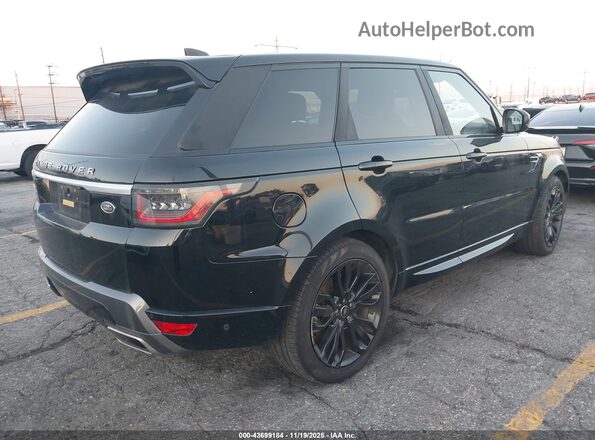 SALWR2RV2JA197459 2018 LAND ROVER RANGE ROVER SPORT Black Trasero derecho