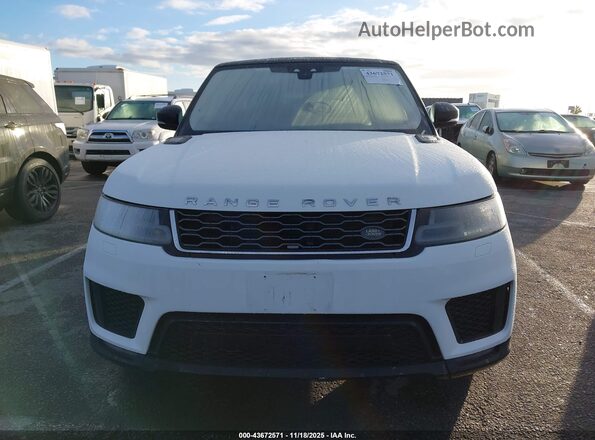SALWR2RV2KA419242 2019 LAND ROVER RANGE ROVER SPORT White Widok zestawu wskaźników
