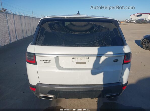SALWR2RVXJA811058 2018 LAND ROVER RANGE ROVER SPORT White 