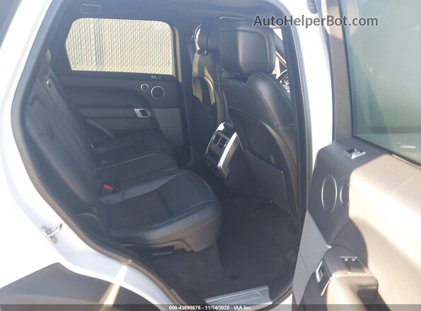 SALWR2RVXJA811058 2018 LAND ROVER RANGE ROVER SPORT White Vista de la etiqueta del VIN