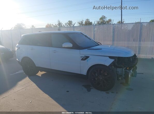 SALWR2RVXJA811058 2018 LAND ROVER RANGE ROVER SPORT White Vista interior de 360 grados