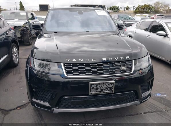 SALWR2RYXLA723589 2020 LAND ROVER RANGE ROVER SPORT Черный Вид задней части салона