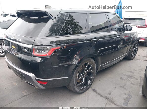 SALWR2RYXLA723589 2020 LAND ROVER RANGE ROVER SPORT Черный Задняя правая четверть