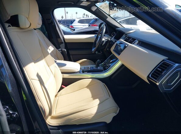 SALWR2SE0MA761432 2021 LAND ROVER RANGE ROVER SPORT Черный Вид салона спереди