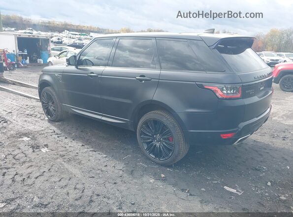 SALWR2SE7NA234750 2022 LAND ROVER RANGE ROVER SPORT Черный Задняя левая четверть