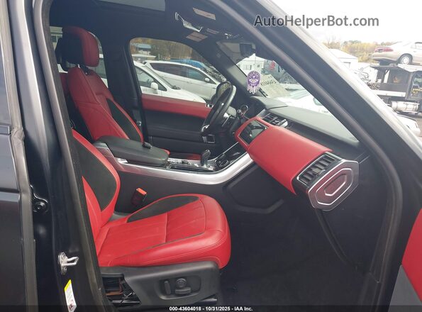 SALWR2SE7NA234750 2022 LAND ROVER RANGE ROVER SPORT Черный Вид салона спереди