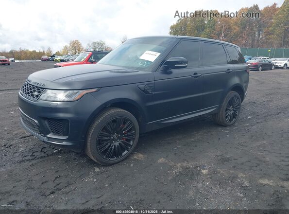 SALWR2SE7NA234750 2022 LAND ROVER RANGE ROVER SPORT Черный Передняя левая четверть