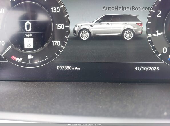 SALWR2SE7NA234750 2022 LAND ROVER RANGE ROVER SPORT Черный 