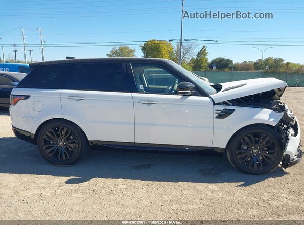 SALWR2SU2NA218883 2022 LAND ROVER RANGE ROVER SPORT Белый Вид задней части салона