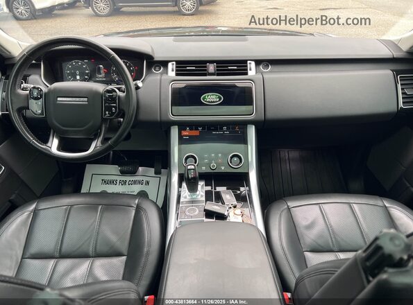 SALWR2SU3LA891081 2020 LAND ROVER RANGE ROVER SPORT Black Front view