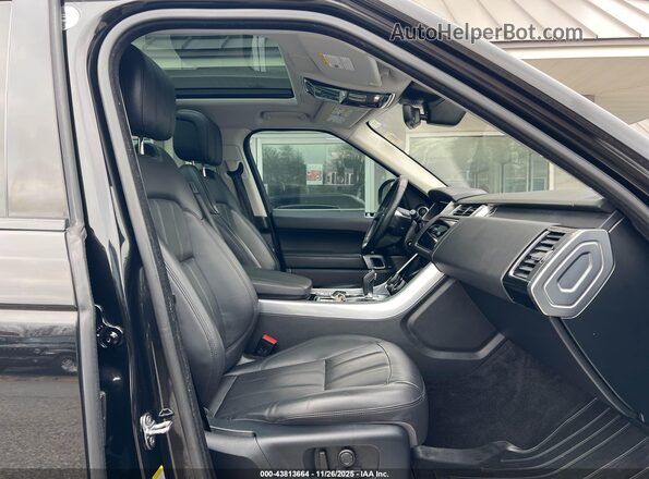 SALWR2SU3LA891081 2020 LAND ROVER RANGE ROVER SPORT Black Front interior view
