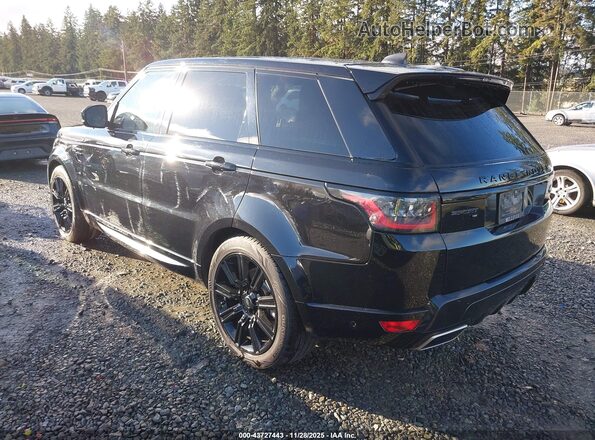 SALWR2SU5MA749770 2021 LAND ROVER RANGE ROVER SPORT Black უკანა მარცხენა