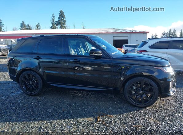 SALWR2SU5MA749770 2021 LAND ROVER RANGE ROVER SPORT Black უკანა სალონის ხედი