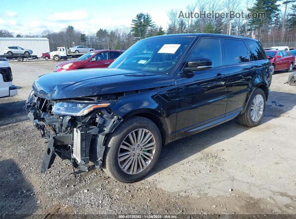 SALWR2SU5MA781473 2021 LAND ROVER RANGE ROVER SPORT Black Передня ліва чверть