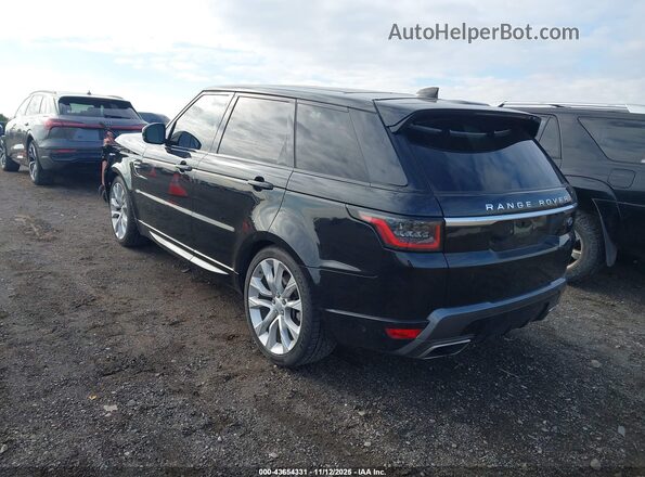 SALWR2SU6LA718722 2020 LAND ROVER RANGE ROVER SPORT Черный Задняя левая четверть