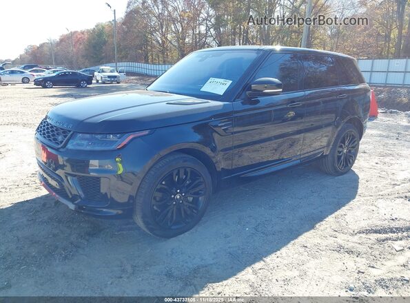 SALWR2SU8MA794315 2021 LAND ROVER RANGE ROVER SPORT Black Передня ліва чверть