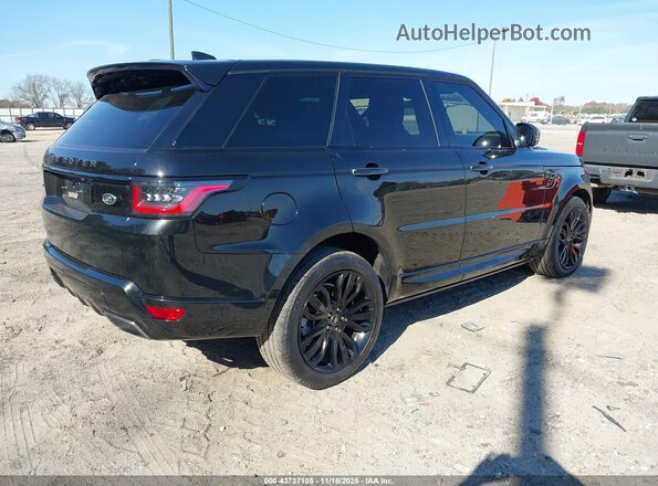 SALWR2SU8MA794315 2021 LAND ROVER RANGE ROVER SPORT Black Задня права чверть