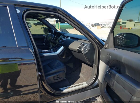 SALWR2SU8MA794315 2021 LAND ROVER RANGE ROVER SPORT Black Вид салону спереду