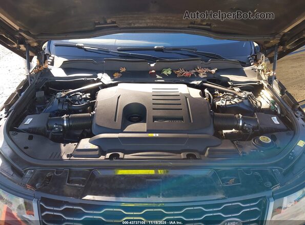 SALWR2SU8MA794315 2021 LAND ROVER RANGE ROVER SPORT Black Вид ззаду