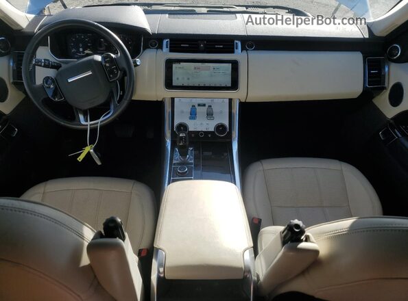 SALWR2SUXLA895337 2020 LAND ROVER RANGE Silver Widok deski rozdzielczej