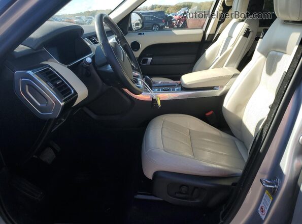 SALWR2SUXLA895337 2020 LAND ROVER RANGE Silver Widok wnętrza z przodu