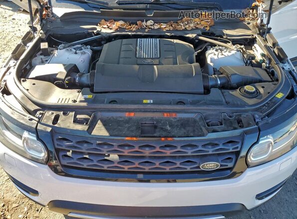 SALWR2VF1GA638800 2016 LAND ROVER RANGE Белый Вид подкапотного пространства