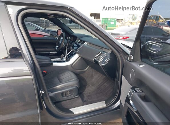 SALWS2RU4LA718700 2020 LAND ROVER RANGE ROVER SPORT Gray Widok wnętrza z przodu