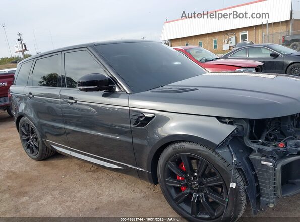 SALWS2RU4LA718700 2020 LAND ROVER RANGE ROVER SPORT Gray Widok wnętrza 360 stopni