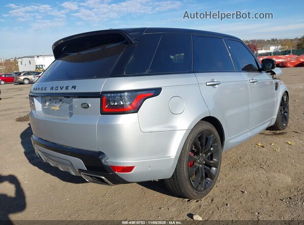 SALWS2RU4NA204431 2022 LAND ROVER RANGE ROVER SPORT Silver Tył prawy