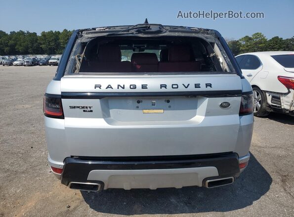 SALWS2RU6NA224051 2022 LAND ROVER RANGE Серебряный Вид сзади