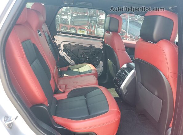 SALWS2RU6NA224051 2022 LAND ROVER RANGE Серебряный Вид задней части салона