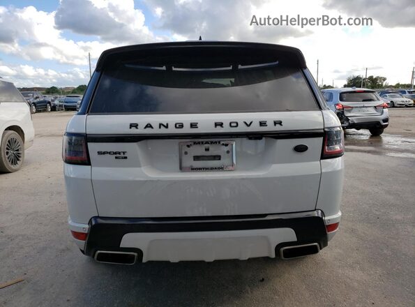 SALWS2RUXLA711072 2020 LAND ROVER RANGE White Widok z tyłu