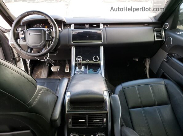 SALWS2RUXLA711072 2020 LAND ROVER RANGE White Widok deski rozdzielczej