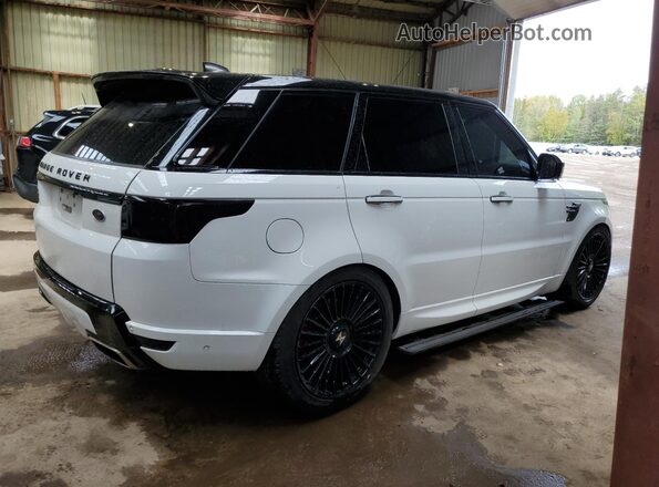 SALWV2SE8LA718127 2020 LAND ROVER RANGE Белый Задняя правая четверть