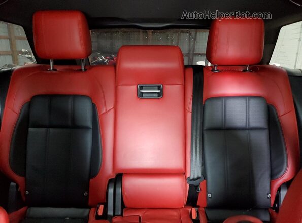 SALWV2SE8LA718127 2020 LAND ROVER RANGE Белый Вид задних сидений