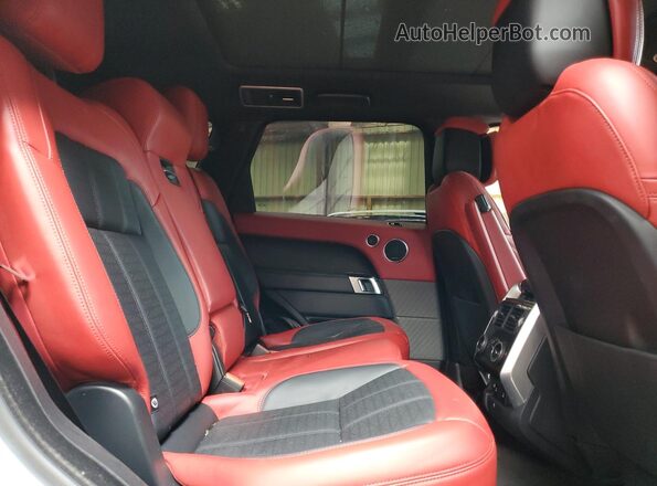 SALWV2SE8LA718127 2020 LAND ROVER RANGE Белый Вид задней части салона