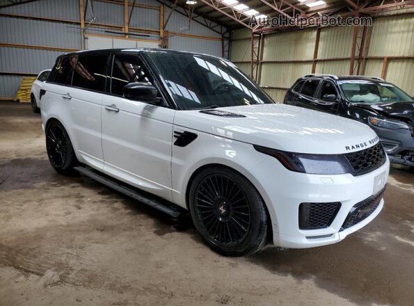 SALWV2SE8LA718127 2020 LAND ROVER RANGE Белый Передняя правая четверть