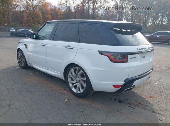 SALWV2SV0KA814137 2019 LAND ROVER RANGE ROVER SPORT White Задня ліва чверть