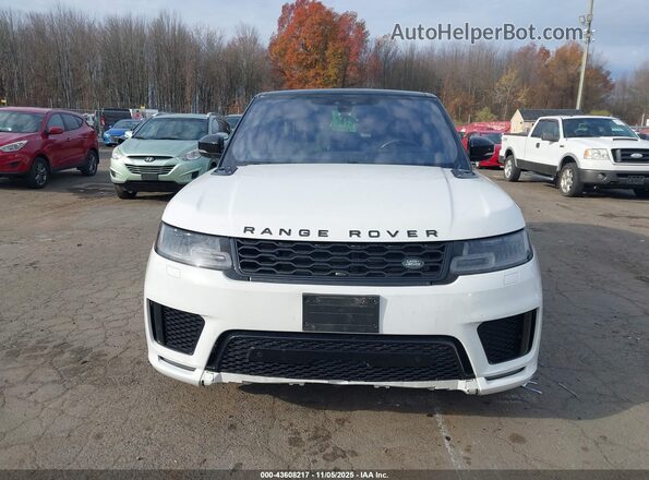 SALWV2SV0KA814137 2019 LAND ROVER RANGE ROVER SPORT White Вид задньої частини салону
