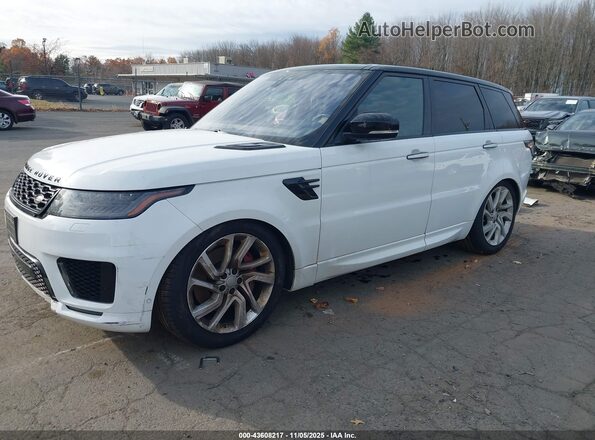 SALWV2SV0KA814137 2019 LAND ROVER RANGE ROVER SPORT White Передня ліва чверть