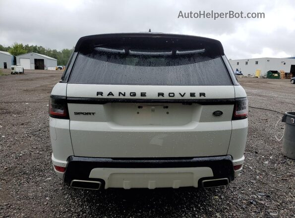 SALWV2SV2JA411758 2018 LAND ROVER RANGE Белый Вид сзади