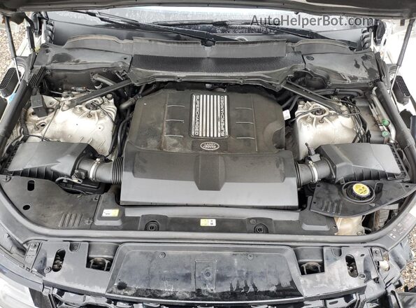 SALWV2SV2JA411758 2018 LAND ROVER RANGE Белый Вид подкапотного пространства