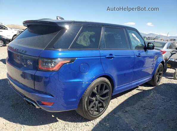 SALWZ2RE2LA881768 2020 LAND ROVER RANGE Blue Trasero derecho